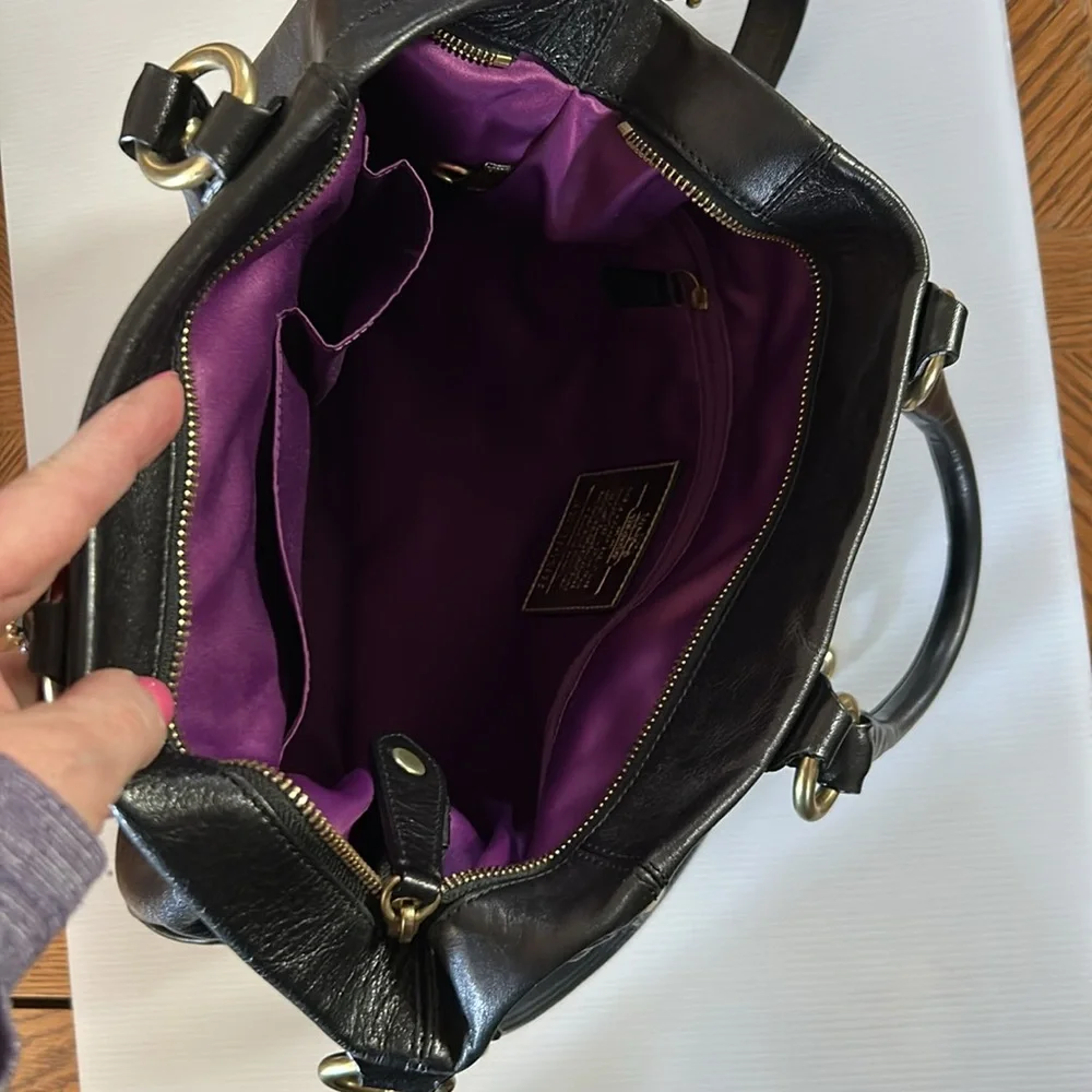Black Leather Bag